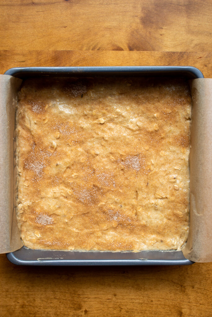 Banana Oatmeal Breakfast Cake - Taffey Bakery