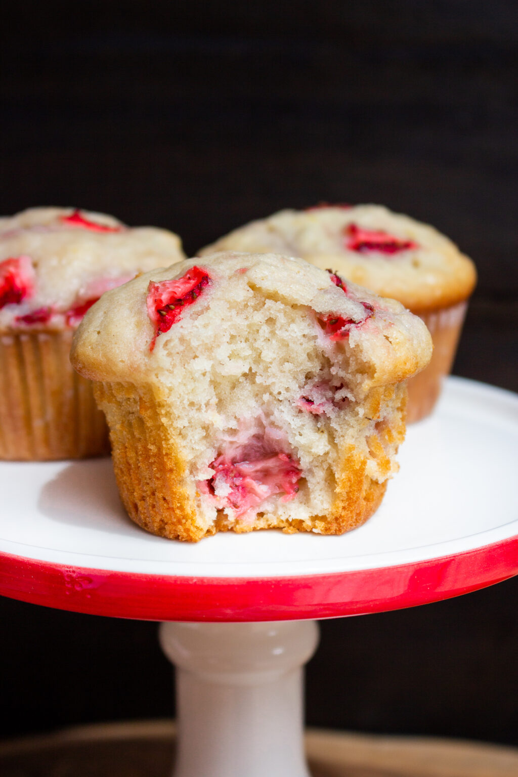 Easy Strawberry Muffins Taffey Bakery