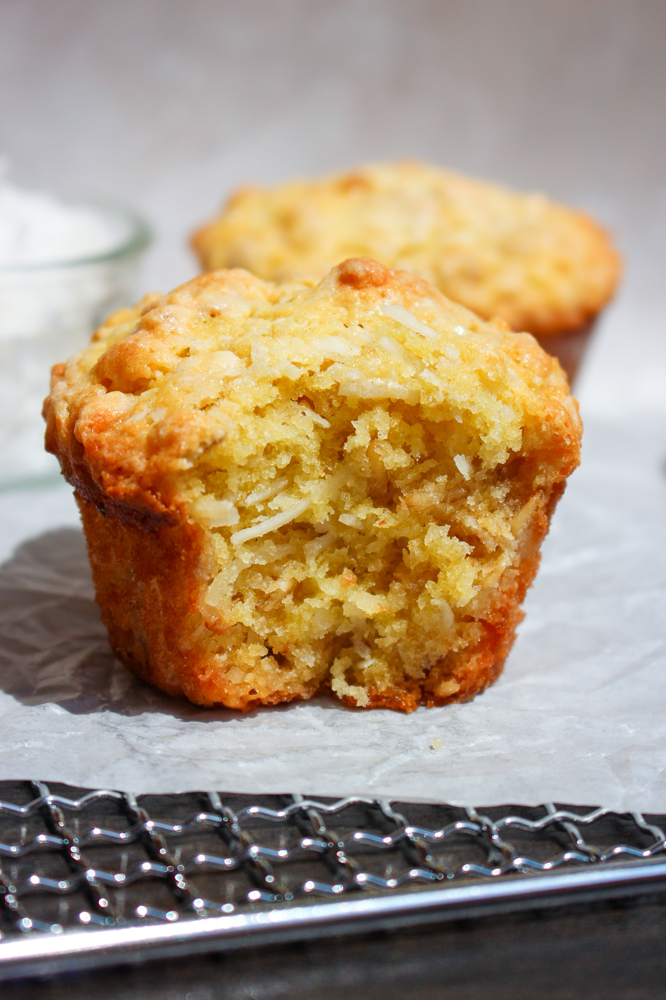 Coconut Oatmeal Muffins-image