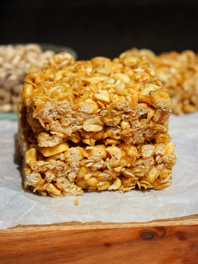 4 Ingredient No Bake Cheerio Bars