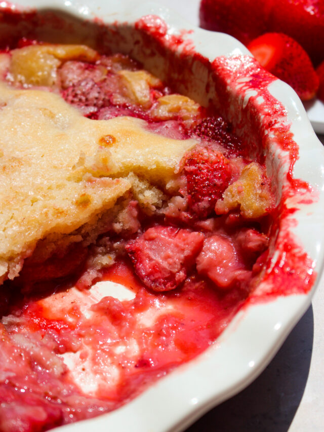 Strawberry Cobbler
