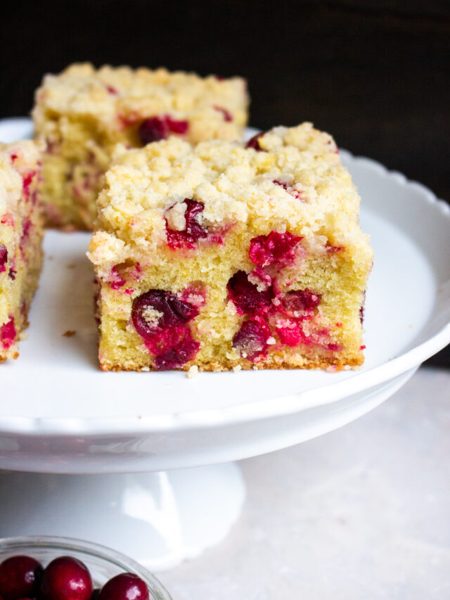 Cranberry Orange Coffee Cake